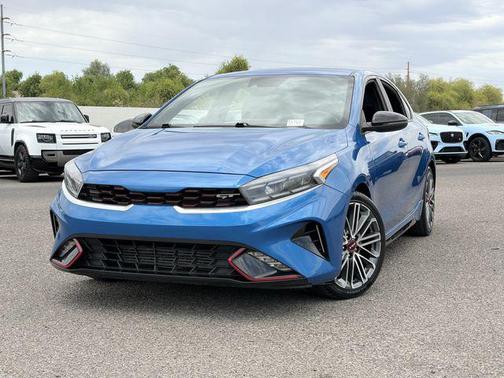 Sporty Blue 2022 Kia Forte GT