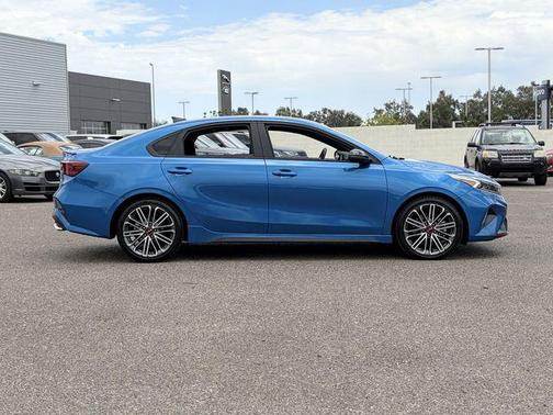 Sporty Blue 2022 Kia Forte GT