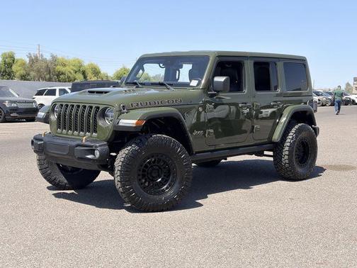Sarge Green Clearcoat 2022 Jeep Wrangler Unlimited Rubicon 392