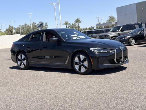 Black Sapphire Metallic 2023 BMW i4 Gran Coupe eDrive35
