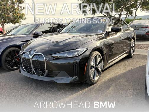 Black Sapphire Metallic 2023 BMW i4 Gran Coupe eDrive35