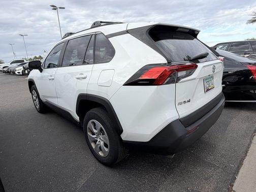 Super White 2019 Toyota RAV4 LE