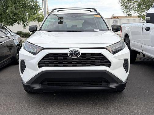 Super White 2019 Toyota RAV4 LE
