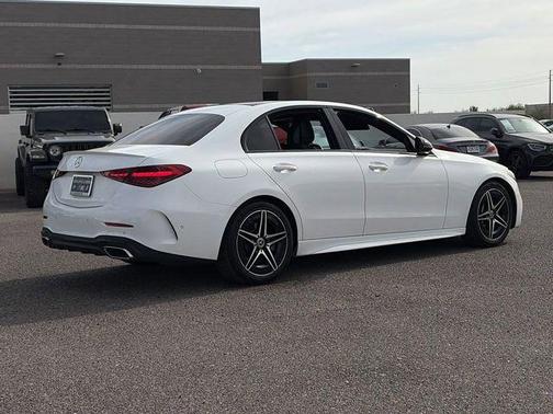 Polar White 2022 Mercedes-Benz C-Class Sedan