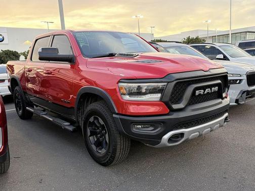 Flame Red Clearcoat 2019 RAM 1500 Rebel