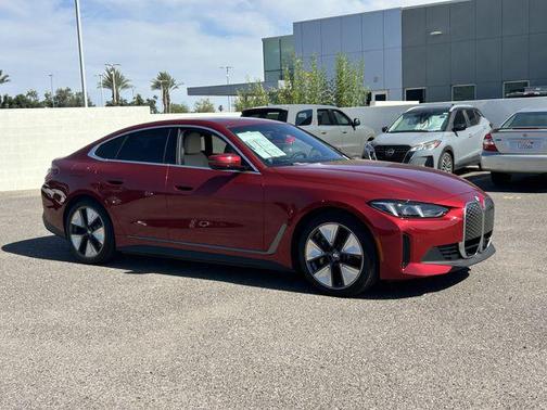 Vegas Red Metallic 2026 BMW i4 Gran Coupe xDrive40