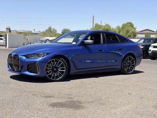 Portimao Blue Metallic 2023 BMW i4 Gran Coupe M50