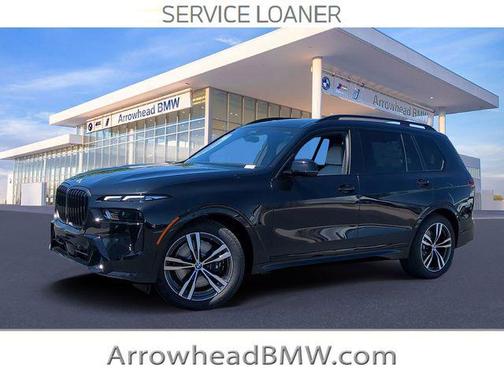 Black Sapphire Metallic 2025 BMW X7 xDrive40i