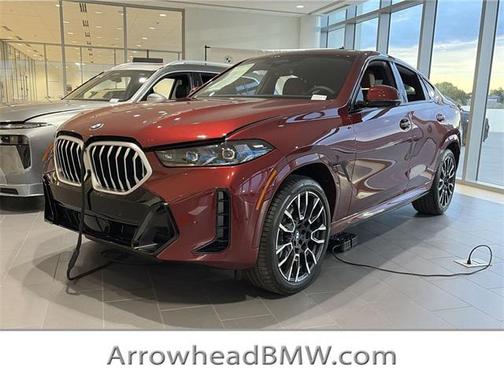 Aventurin Red Metallic 2026 BMW X6 xDrive40i SUV