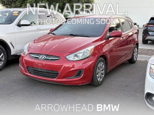 Boston Red Metallic 2016 Hyundai Accent SE