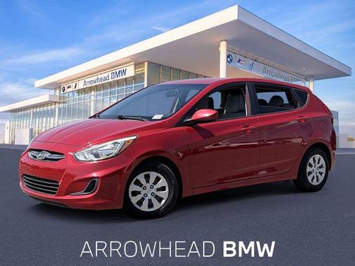 Boston Red Metallic 2016 Hyundai Accent SE
