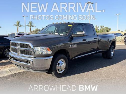 Granite Crystal Metallic Clearcoat 2018 RAM 3500 Tradesman Crew Cab 4x2 8' Box
