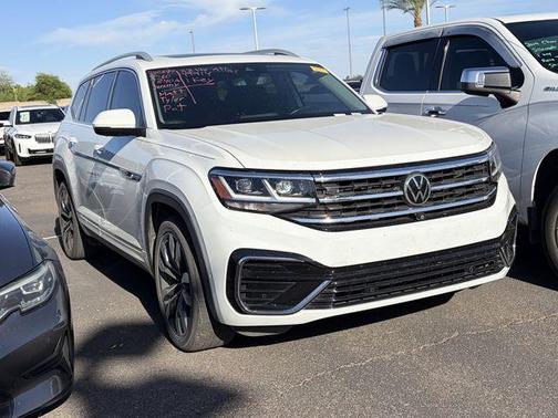 Oryx White Pearl 2022 Volkswagen Atlas 3.6L SEL Premium