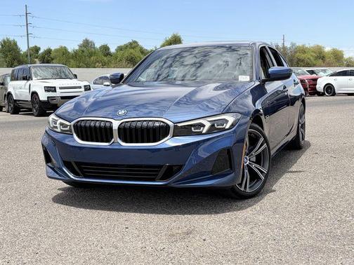 Phytonic Blue Metallic 2023 BMW 330e xDrive