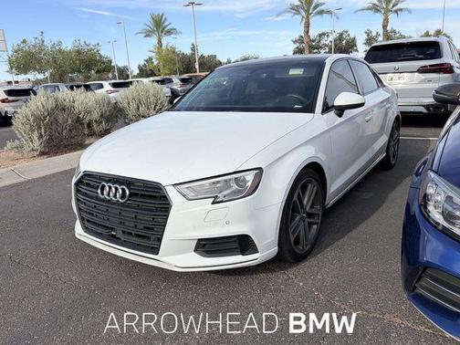 Glacier White 2020 Audi A3 2.0T Premium