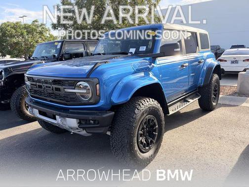 Velocity Blue Metallic 2024 Ford Bronco Raptor