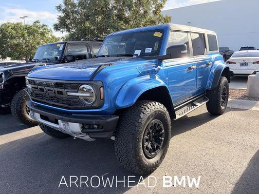 Velocity Blue Metallic 2024 Ford Bronco Raptor