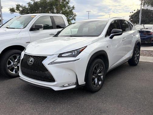 White Pearl 2015 Lexus NX 200t F Sport