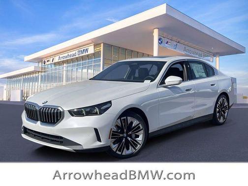Mineral White Metallic 2025 BMW 530 530i