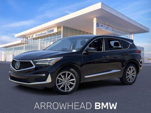 Majestic Black Pearl 2019 Acura RDX Technology Package