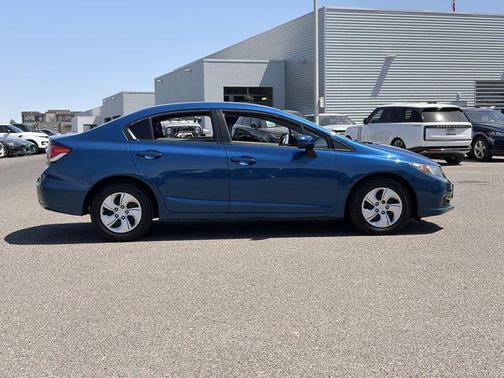 Dyno Blue Pearl 2015 Honda Civic LX