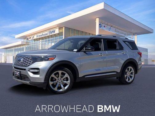 ICONIC SILVER METALLIC 2020 Ford Explorer Platinum