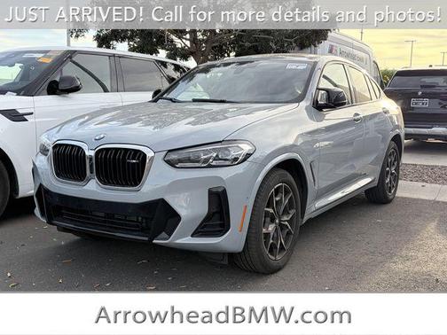 Gray Metallic 2025 BMW X4 M40i