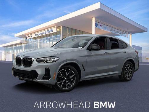 Gray Metallic 2025 BMW X4 M40i