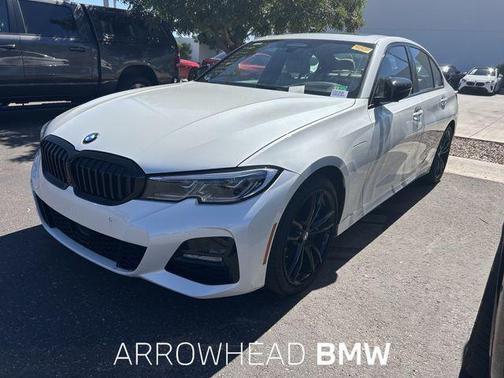 White Metallic 2021 BMW 330e 330e iPerformance