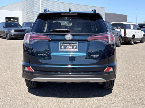 Galactic Aqua Mica 2018 Toyota RAV4 Limited