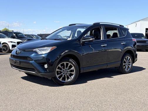Galactic Aqua Mica 2018 Toyota RAV4 Limited
