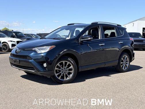 Galactic Aqua Mica 2018 Toyota RAV4 Limited