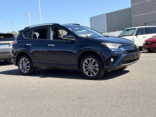 Galactic Aqua Mica 2018 Toyota RAV4 Limited