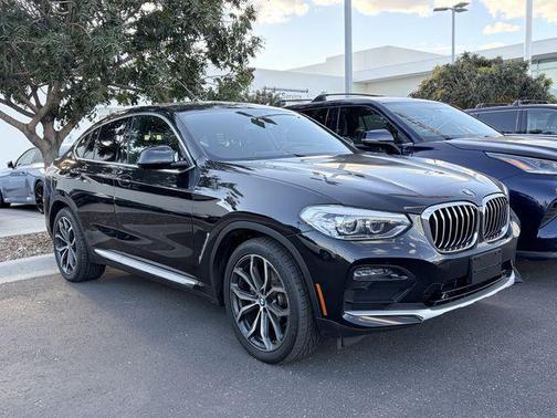 Black Sapphire Metallic 2021 BMW X4 xDrive30i
