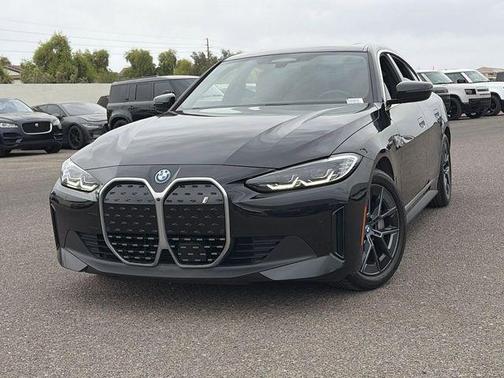 Black Sapphire Metallic 2023 BMW i4 Gran Coupe eDrive35