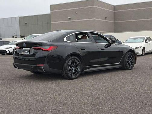 Black Sapphire Metallic 2023 BMW i4 Gran Coupe eDrive35