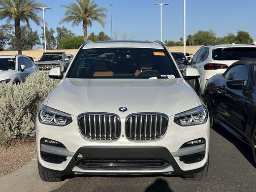 Mineral White Metallic 2021 BMW X3 xDrive30i