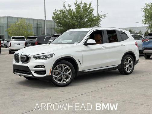 Mineral White Metallic 2021 BMW X3 xDrive30i