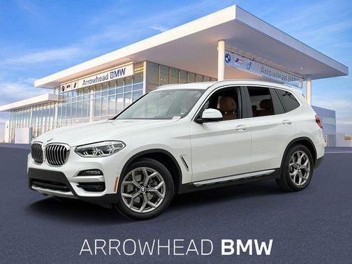 Mineral White Metallic 2021 BMW X3 xDrive30i