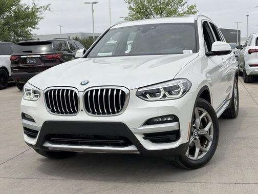 Mineral White Metallic 2021 BMW X3 xDrive30i