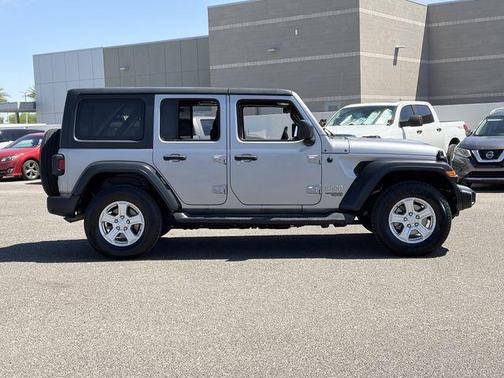 Billet Silver Metallic Clearcoat 2019 Jeep Wrangler Unlimited Sport