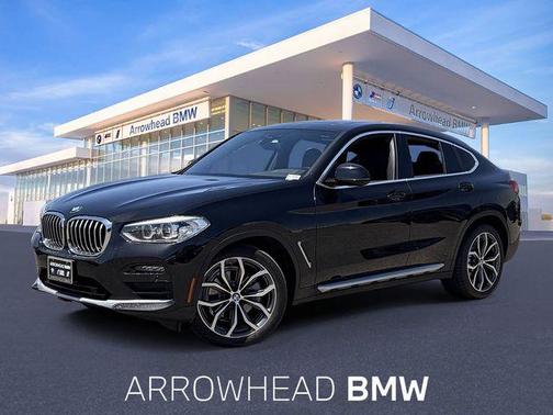 Black Sapphire Metallic 2021 BMW X4 xDrive30i