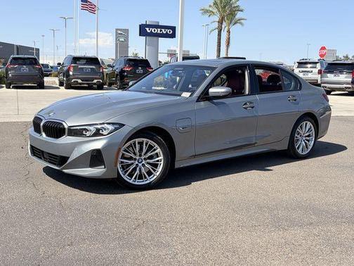 Skyscraper Grey Metallic 2023 BMW 330e xDrive