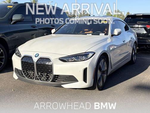 Mineral White Metallic 2023 BMW i4 Gran Coupe eDrive35
