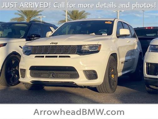 Bright White Clearcoat 2019 Jeep Grand Cherokee Trackhawk SUV