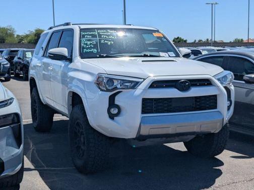 White 2022 Toyota 4Runner TRD Off Road Premium