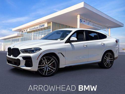 Mineral White Metallic 2023 BMW X6 xDrive40i