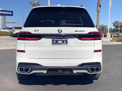 Alpine White 2025 BMW X7 M60i
