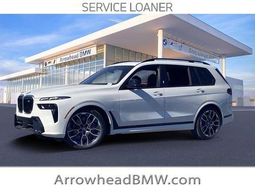 Alpine White 2025 BMW X7 M60i
