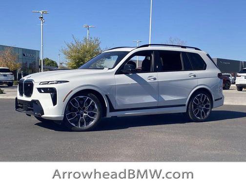 Alpine White 2025 BMW X7 M60i